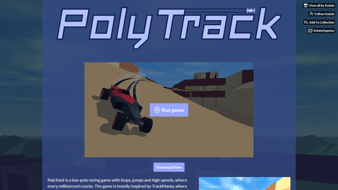 PolyTrack cover