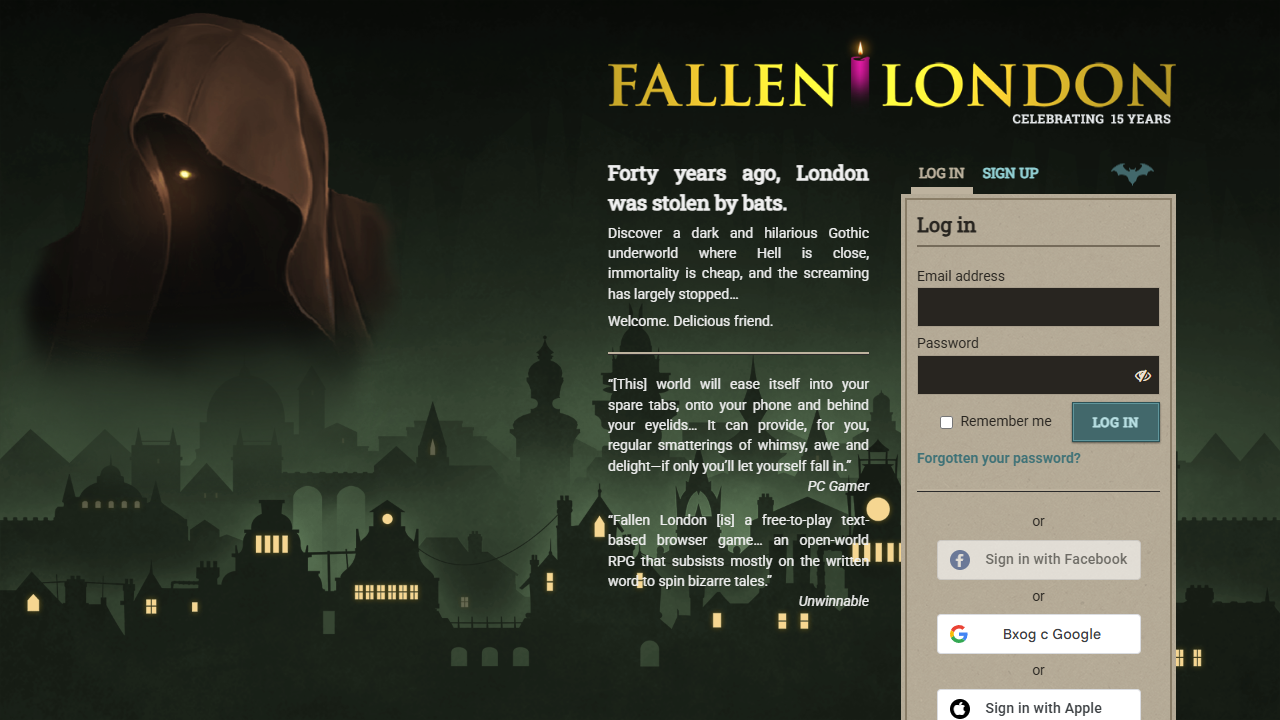 Fallen London cover