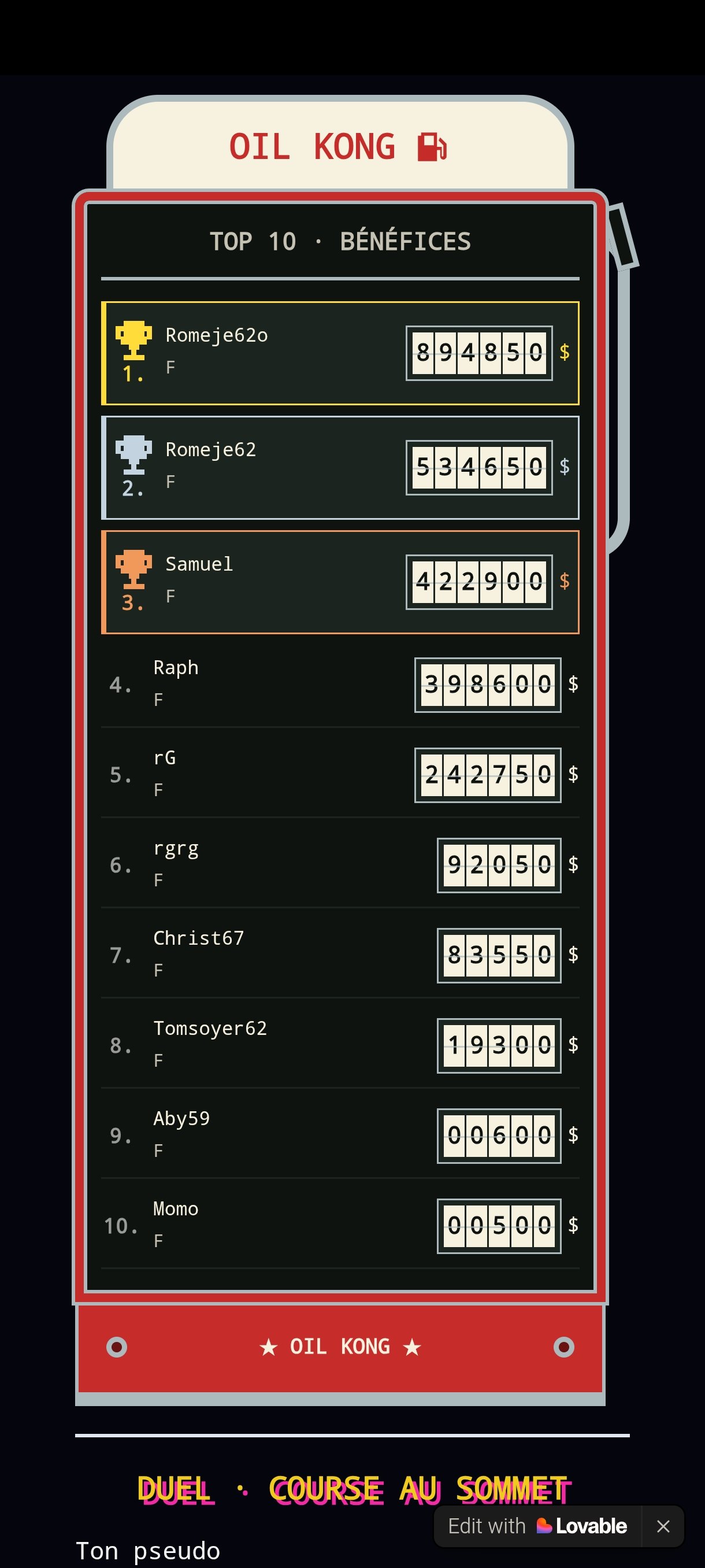 Oil Kong screenshot 4