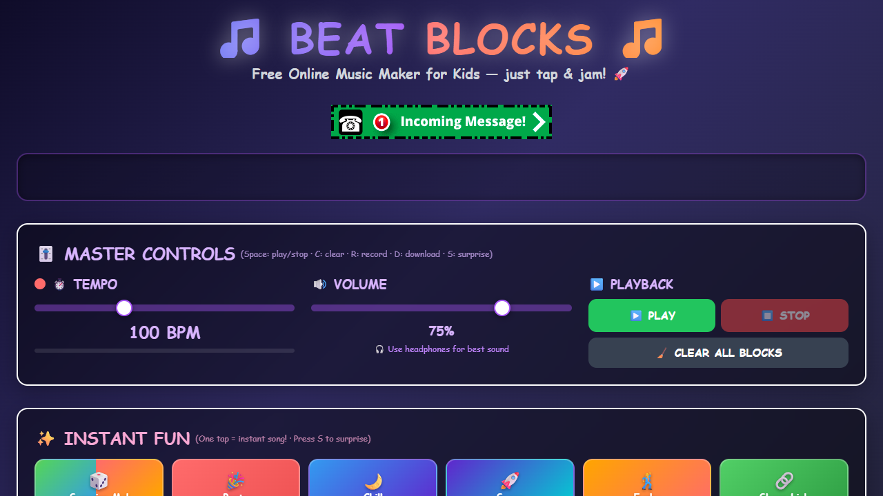 Music Blocks cover