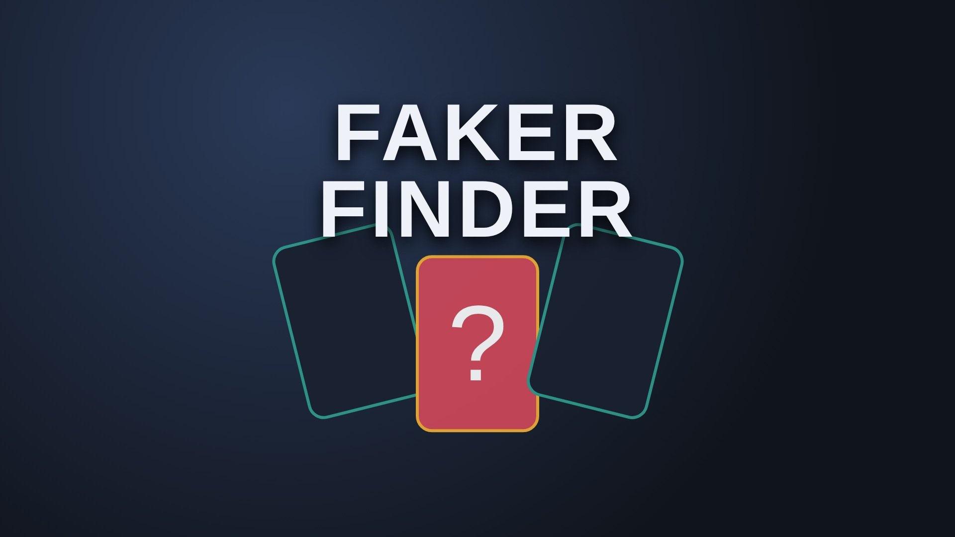 Faker Finder cover