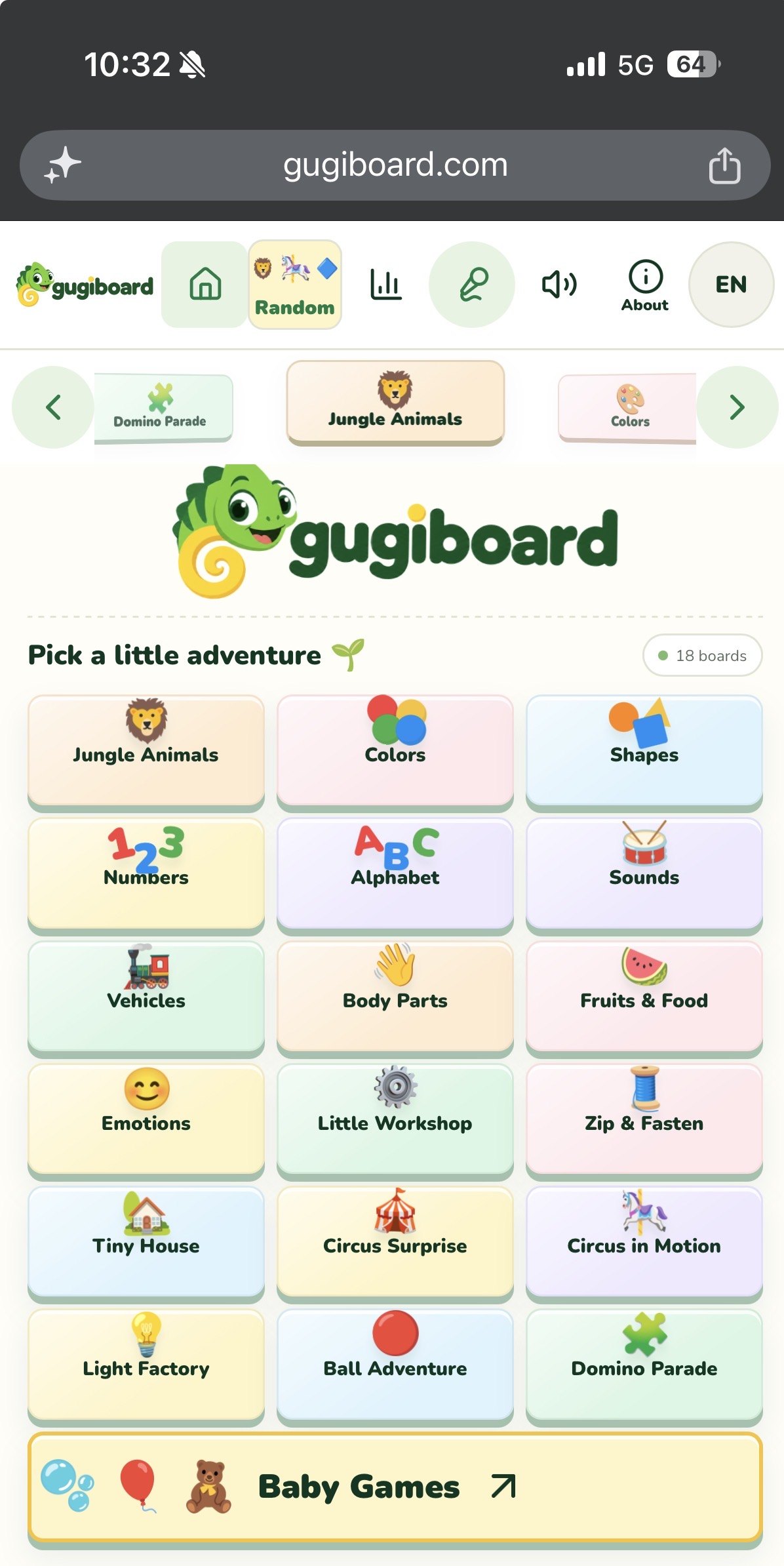 Gugiboard cover
