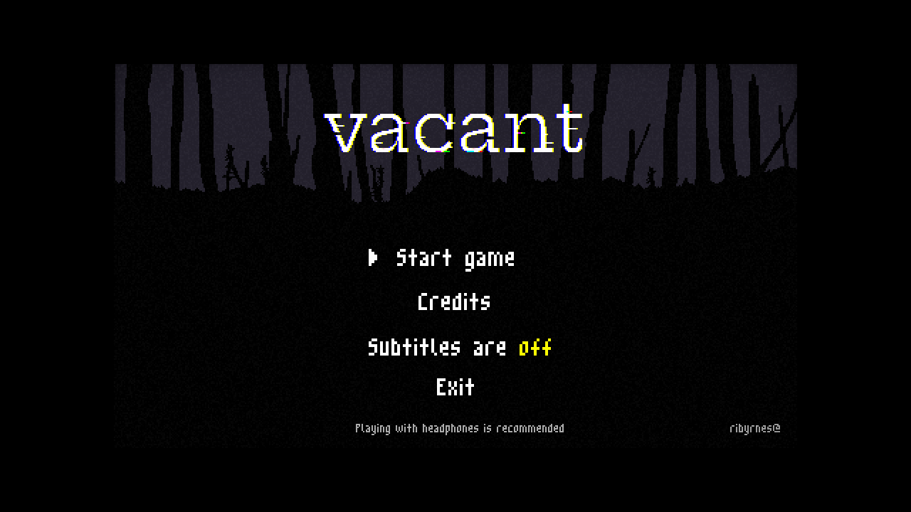 Vacant cover