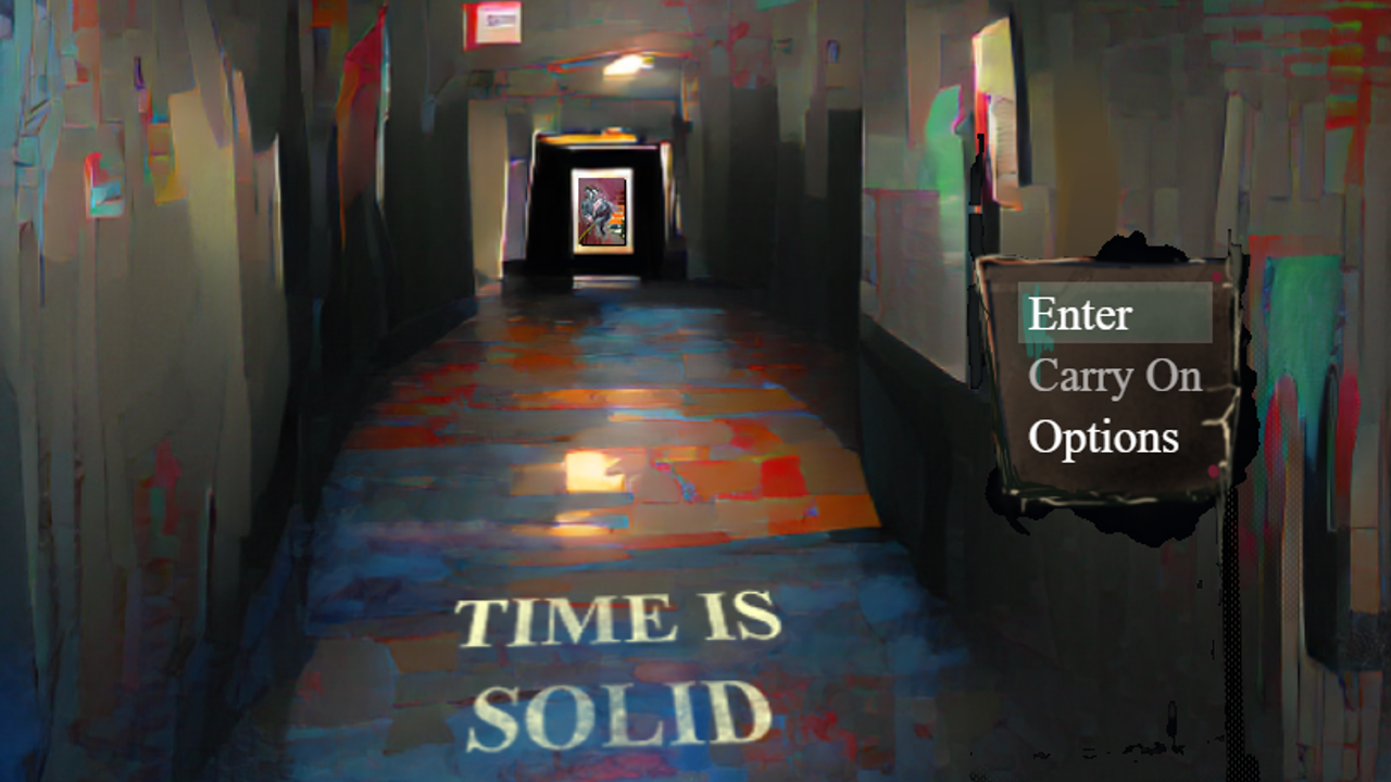 Time is Solid Here cover